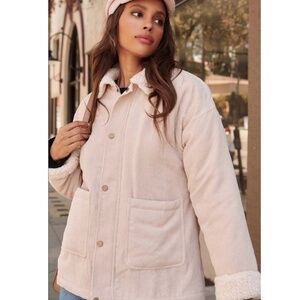 Promesa Echo Canyon Corduroy Sherpa Ranch Jacket